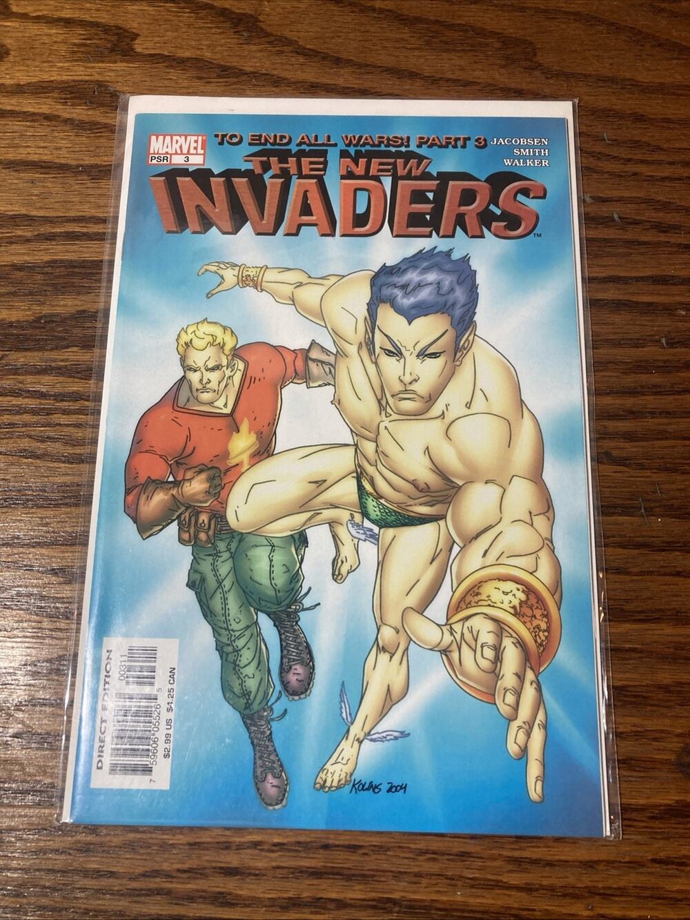 New Invaders #3 (2004 Series) Marvel Comics